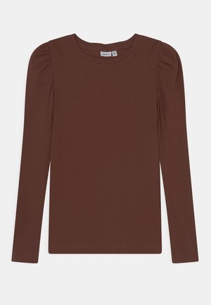 NKFKABEXI SLIM - Camiseta de manga larga - rocky road