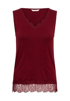 Cream, CRALVAIA JERSEY - Débardeur - cabernet