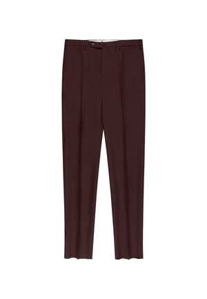 INCOTEX - Pantalón de traje - bordeaux red