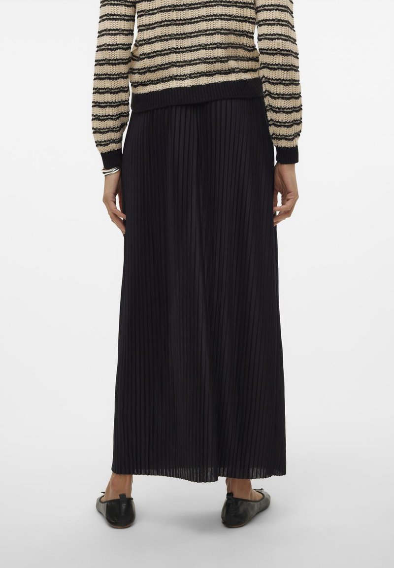 Parabler Rok voor dames, chiffon, midi-rok, elegant, bloemen, polkadots, elastische taille, zomerrok, lang, plisseerrok met zakken, luipaard, L