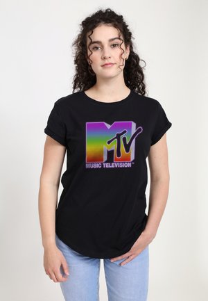 MTV RAINBOW STATIC - T-shirt z nadrukiem