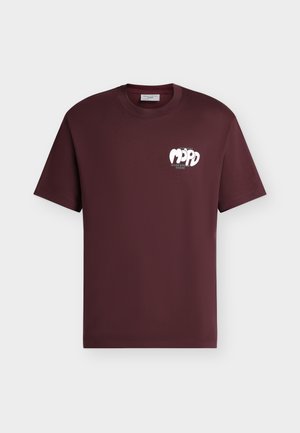 Marc O'Polo DENIM, RELAXED FIT - T-shirt print - merlot red