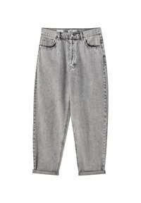 PULL&BEAR Jean droit - light grey