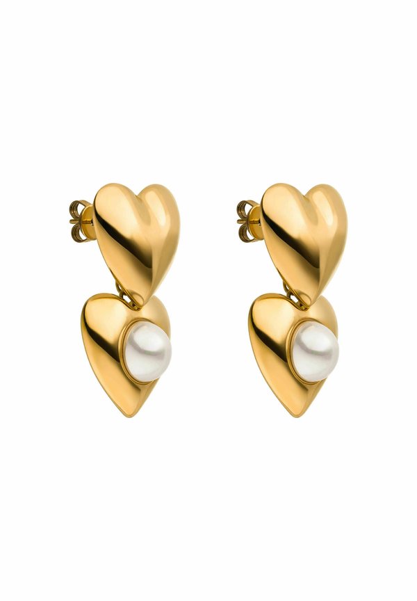 MY HEART - Ohrringe - goldfarben