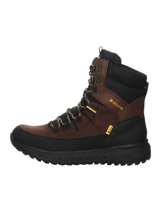 Bottines à lacets - braun dunkel