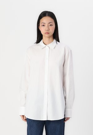 BASIC SHIRT - Paitapusero - white light