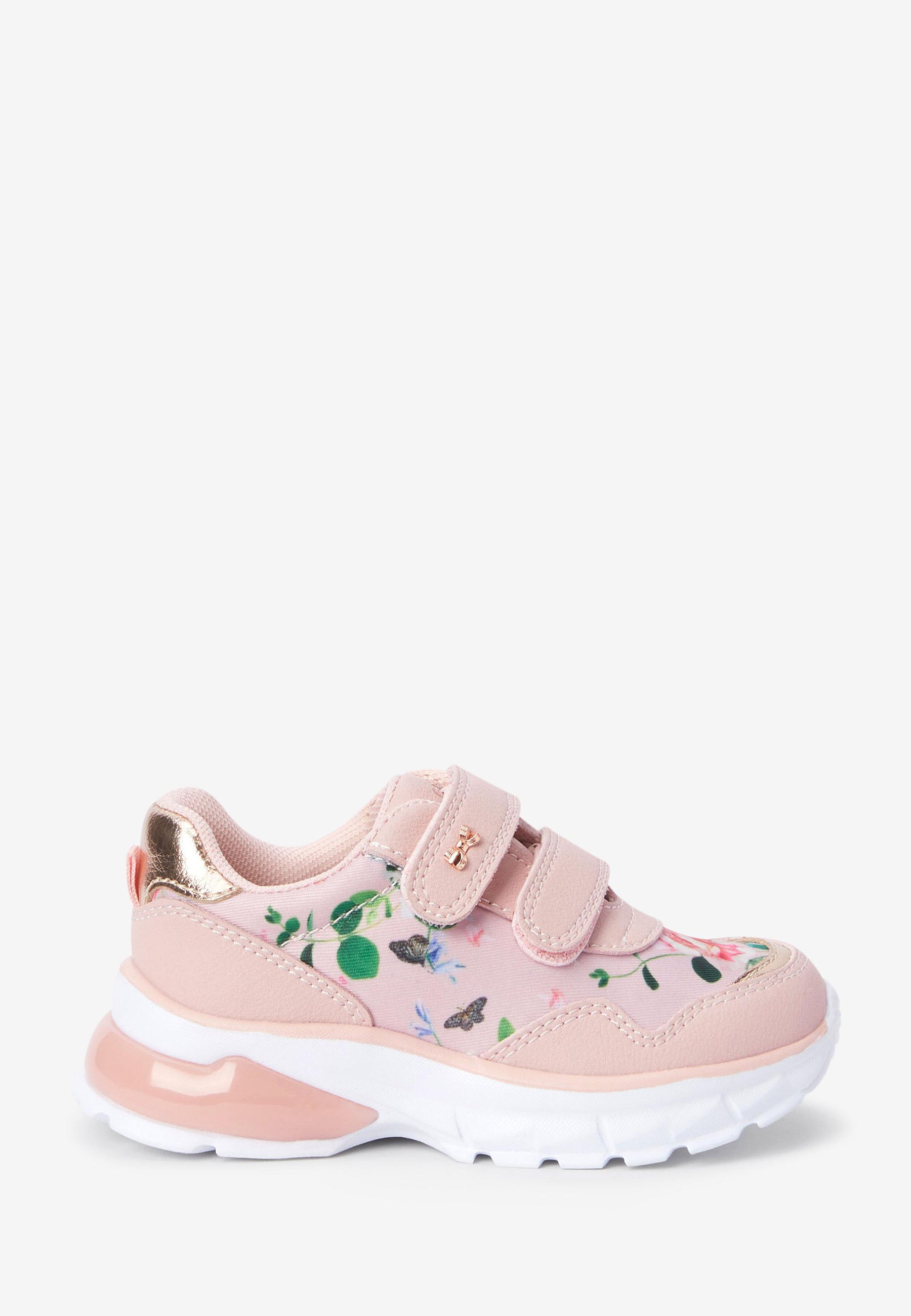 Roze sneakers met bloemenprint en veters Ted Baker