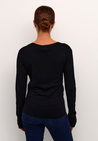Kaffe KALIZZA - Maglione - black deep