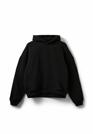 RANYASPO - Pulover s kapuco - black