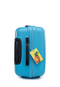 WITTCHEN MEDIUM SUITCASE WITH LUGGAGE TAG FROM ABS - Trolley - blue