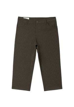 Stradivarius, SMART CAPRIS - Short - dark brown
