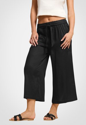 Pixie Girl, PETITE WIDE LEG TROUSERS - Broek - black