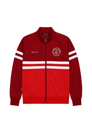 UNFAIR ATHLETICS, DMWU TRACKTOP - Mikina so zipsom - burgundy red