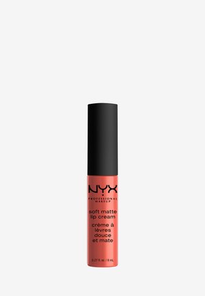 NYX PROFESSIONAL MAKEUP SOFT MATTE LIP CREAM - FLÜSSIGER LIPPENSTIFT MIT HOHER PIGMENTIERUNG UND CREMIGEM, MATTEM FINISH, VEGANE FORMEL, FARBTON: ABU DHABI - Flytande läppstift - 19 cannes