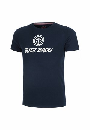 CREW LOGO TEE  - T-shirt con stampa - dark blue