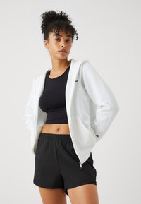 Champion GRAPHIC FULL ZIP HOODIE - Mikina so zipsom - white