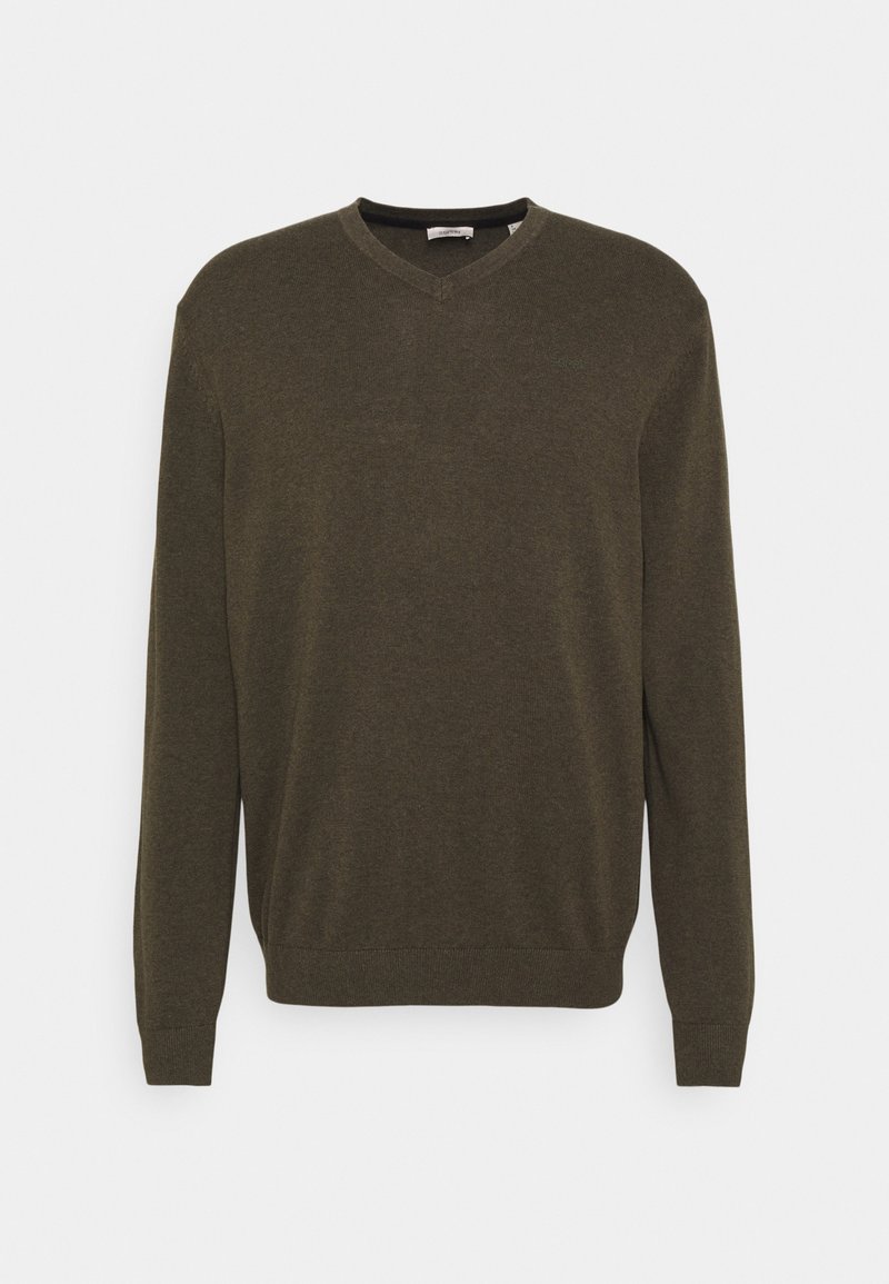 Herren Strickjacken | Esprit Strickpullover darh khaki/khaki - FY35409 Herren Strickjacken | Esprit Strickpullover darh khaki/khaki - FY35409