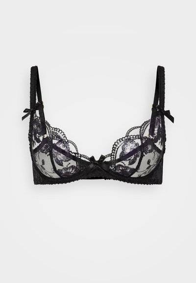 Agent Provocateur WINNETTE BRA - Liemenėlė su lankeliais - black/blue