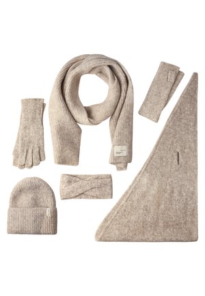 SET - Sormikkaat - beige