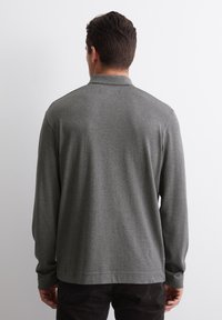 Marc O'Polo ZIPPER DESIGNED  - Poloshirt - graphite grey melange