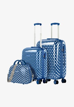 Itaca STARS SET - Juego de maletas - azul