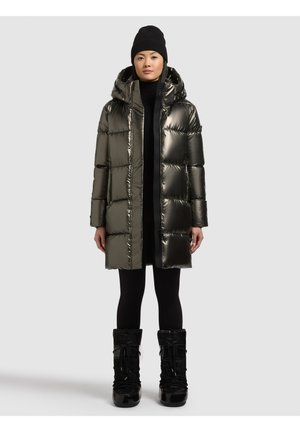 khujo HAYA2 SHINY - Wintermantel - mud brown