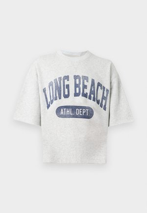 Hollister Co., GRAPHIC - Majica kratkih rukava s printom - grey