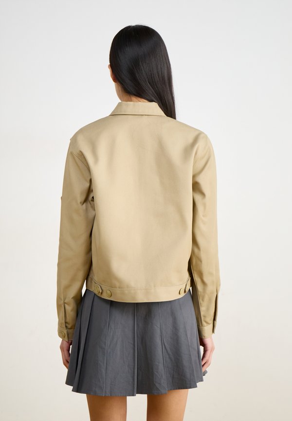UNLINED CROPPED EISENHOWER JACKET - Summer jacket - khaki3