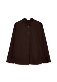 Nööpidega pluus - brown