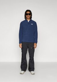 The North Face M GLACIER FLEECE 1/4 ZIP JACKET - Flísová bunda - summit navy