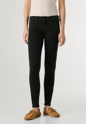 Pepe Jeans SOHO - Kitsa lõikega teksad - black denim
