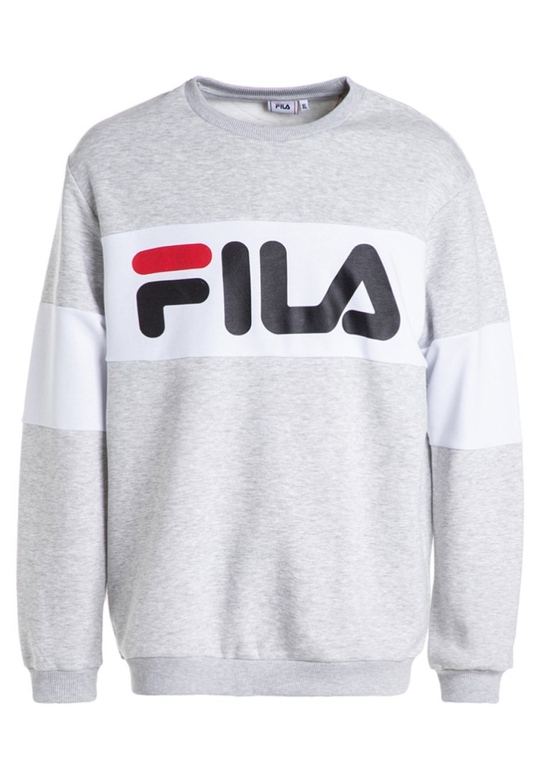 Fila STRAIGHT BLOCKED CREW Sweatshirt light grey Fila Pullover für Damen − Sale: bis zu −54% | Stylight