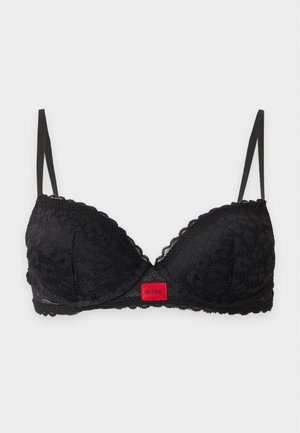 HUGO, SAVANA PUSH UP - Push-up сутиен - black