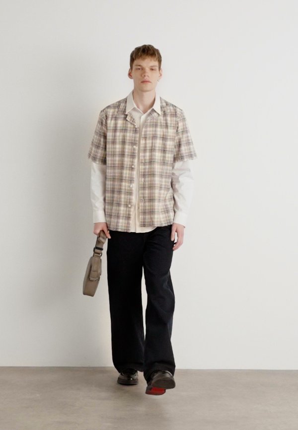 LOOSE CHECK KENJI SHIRT - Shirt2
