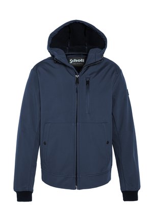 Schott URBAN DÉPERLANT - Outdoorjakke - marine