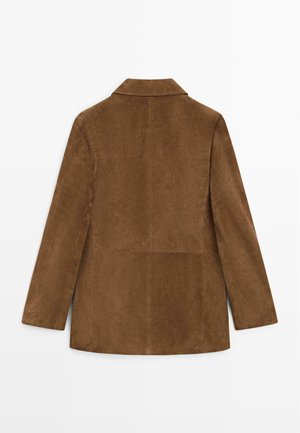 Massimo Dutti, Halflange jas - brown