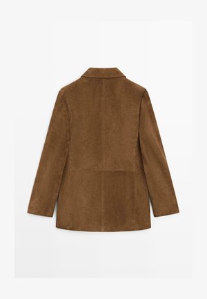 Massimo Dutti, Halflange jas - brown