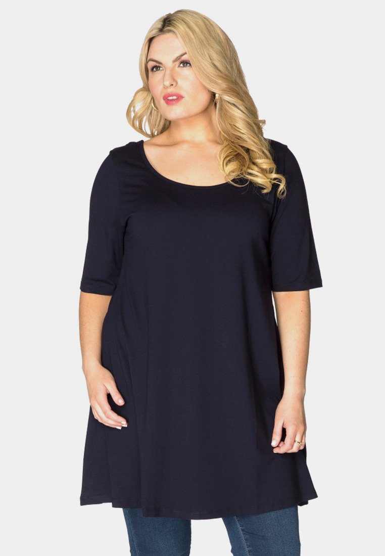 YOEK LANG - T-shirts basic - dark blue