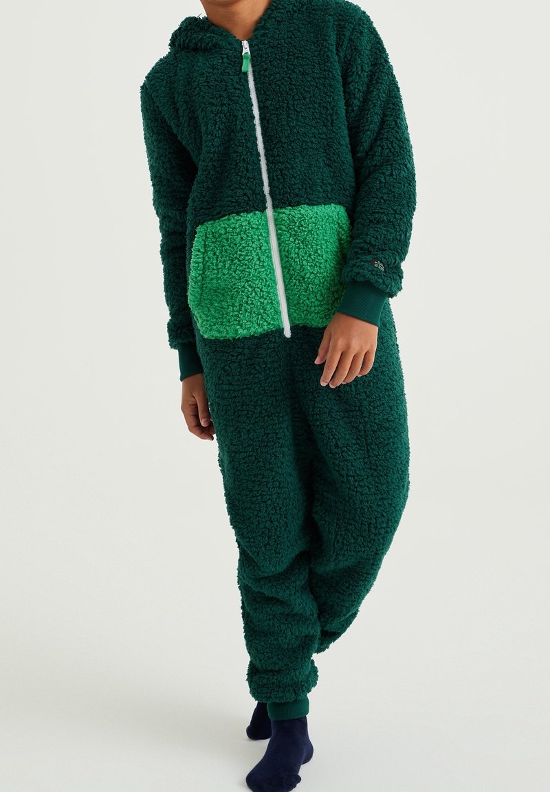 WE Fashion DINO ONESIE - Overall / Jumpsuit - green