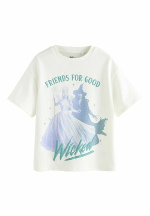 Tricou cu imprimeu - white