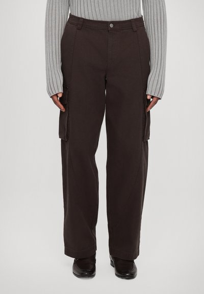 Han Kjøbenhavn CARGO TROUSERS - Kapsáče - dark brown