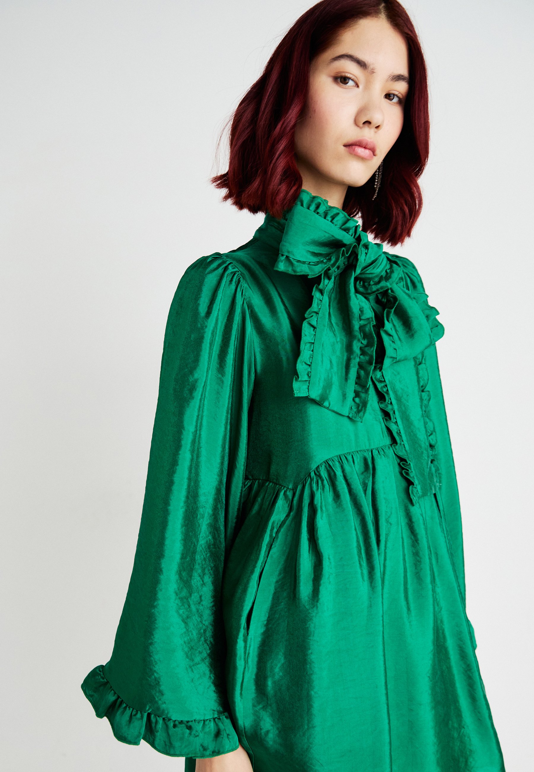 Sister Jane BOW MINI DRESS - Cocktail dress / Party dress - green