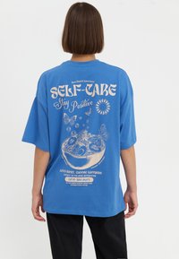 Even&Odd Marškinėliai su spaudiniu - blue