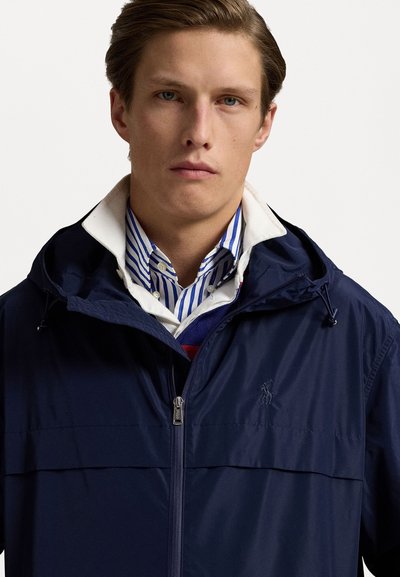 Polo Ralph Lauren FULL-ZIP HOODED JACKET - Vējjaka - newport navy