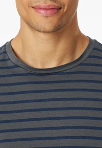 Schiesser CASUAL ESSENTIALS - Pyjama - anthrazit blau