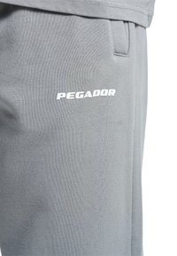 Pegador LOGO WIDE PANTS - Dresside alumine osa - washed cool grey/white gum