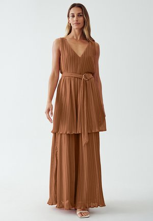 ASLAN - Maxi šaty - terracotta