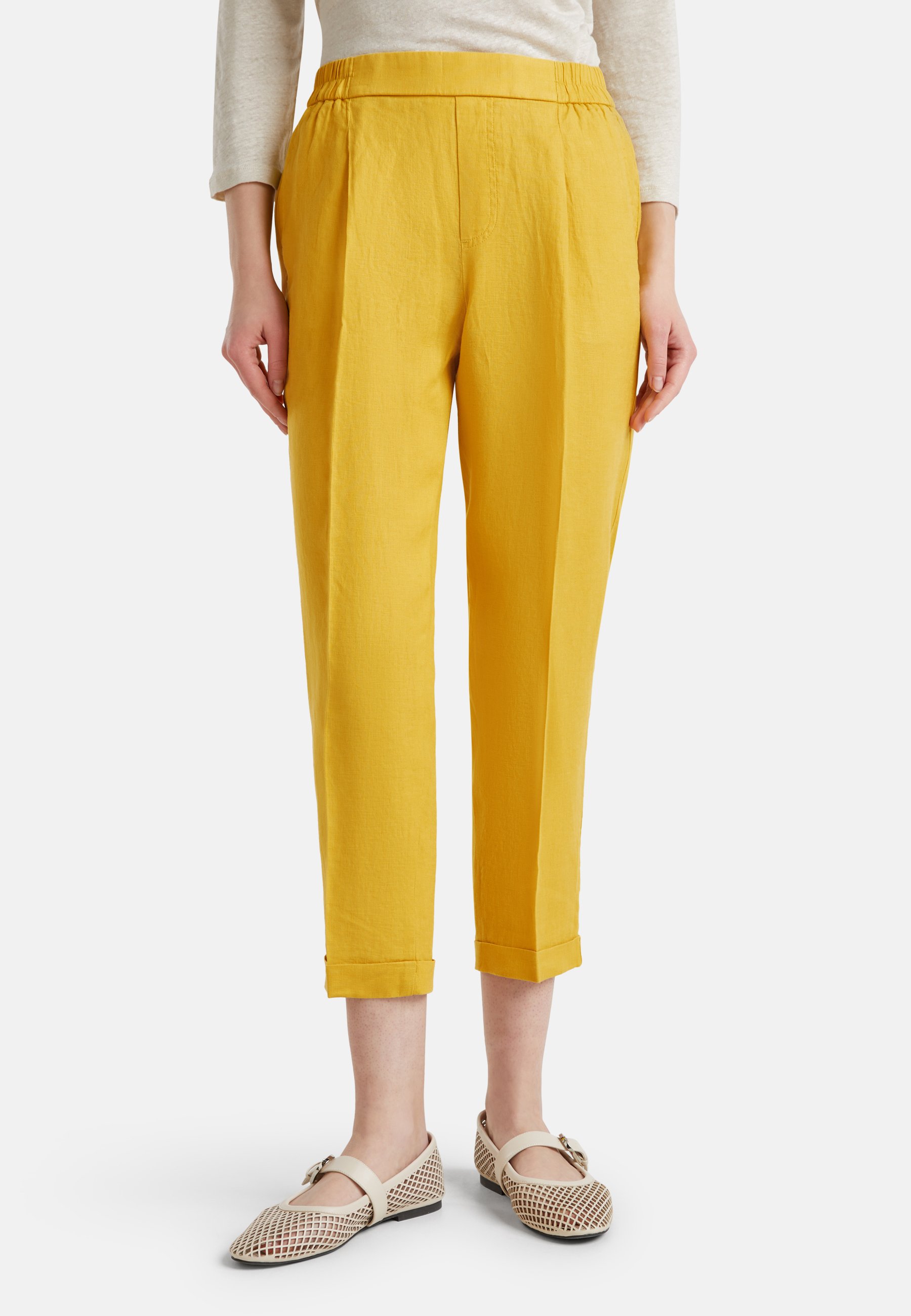 Answear Pantaloni Capri Benetton United Colors Of Benetton CROPPED