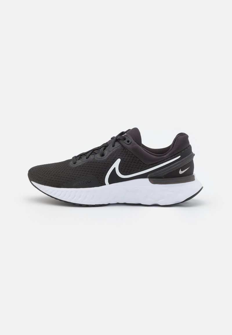Nike Performance REACT MILER 3 - Sapatos para corrida em estrada - black/white/anthracite
