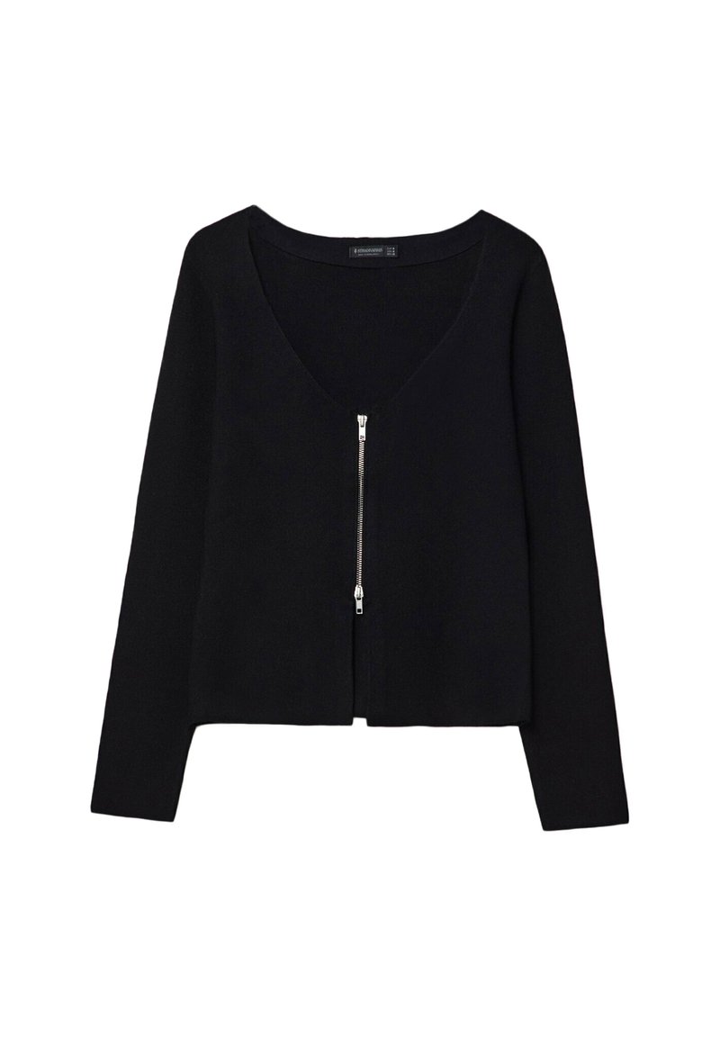 Stradivarius Vest zwart